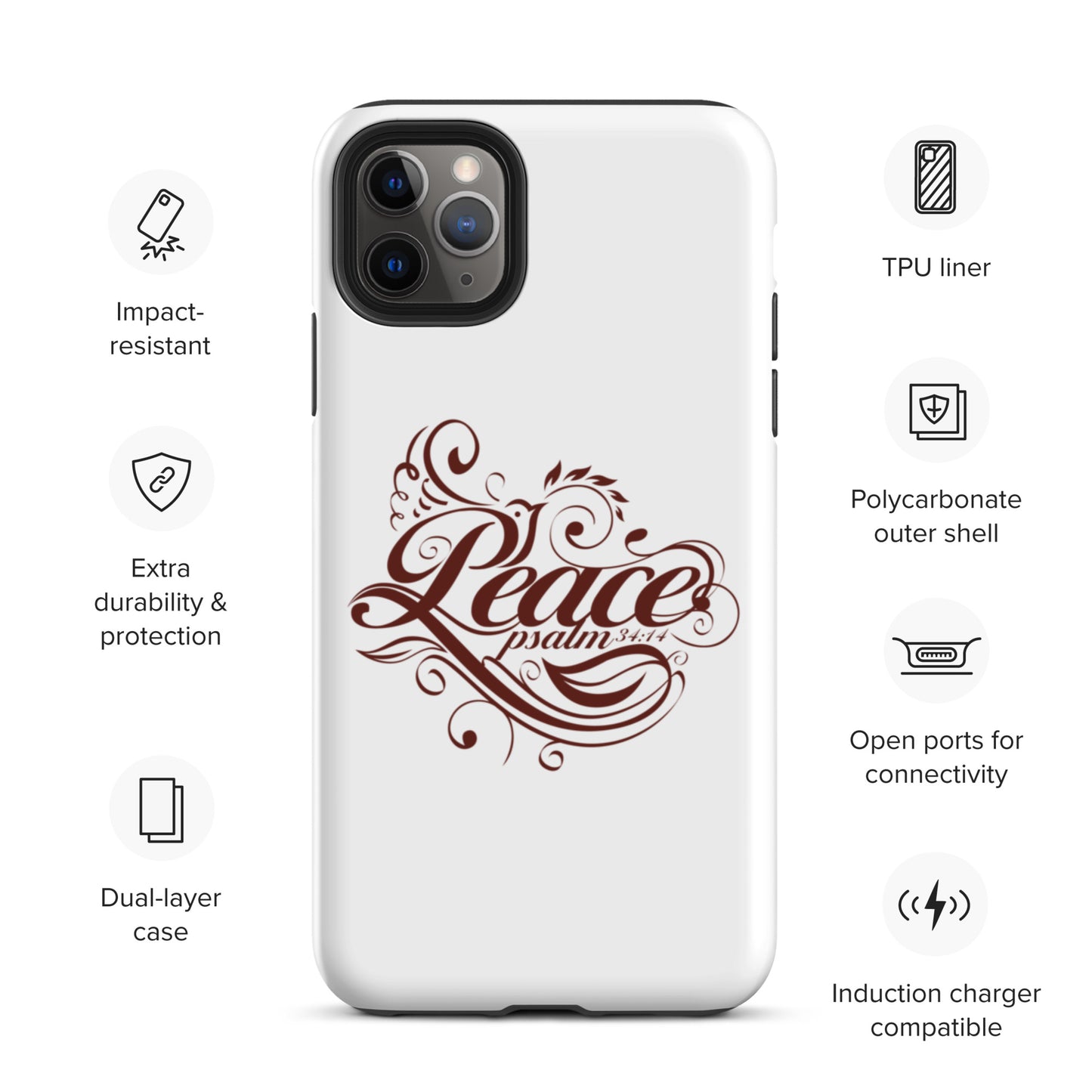 Peace - Tough Case for iPhone®